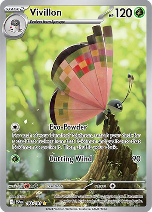 Vivillon (193/191) [Scarlet & Violet: Surging Sparks]