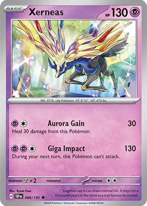 Xerneas (088/191) [Scarlet & Violet: Surging Sparks]