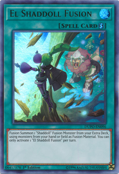 El Shaddoll Fusion [DUPO-EN096] Ultra Rare 