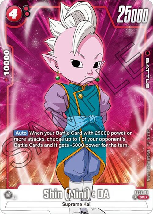 Shin (Mini) : DA (Alternate Art) [Starter Deck: Son Goku (Mini)]