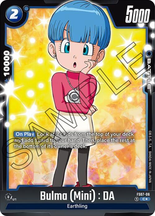 Bulma (Mini) : DA (Alternate Art) [Starter Deck: Vegeta (Mini)]