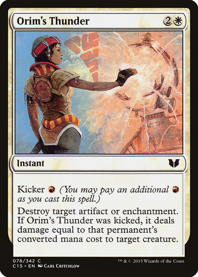 Orim's Thunder [Commander 2015] 