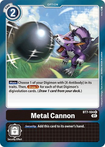 Metal Cannon [BT7-104] [Next Adventure] 