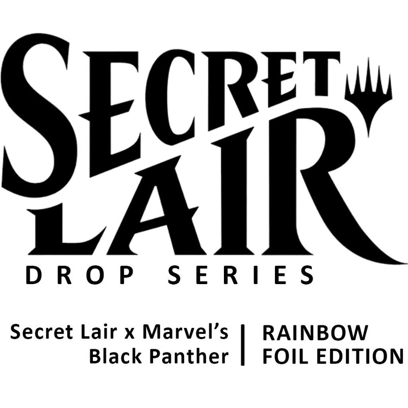 Secret Lair Drop: Secret Lair x Marvel's Black Panther (Rainbow Foil Edition)