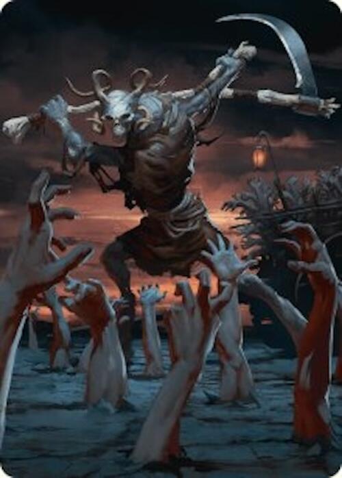 Abyssal Harvester Art Card (34/54) [Foundations Art Series] 