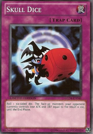 Skull Dice [GLD4-EN046] Common 