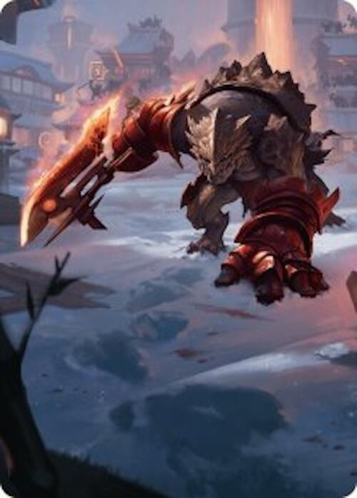 Searslicer Goblin Art Card (39/54) [Foundations Art Series] 