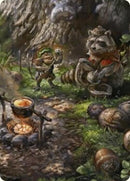 Sylvan Scavenging Art Card (46/54) [Foundations Art Series] 