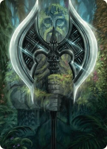 Leyline Ax Art Card (18/54) [Foundations Art Series] 