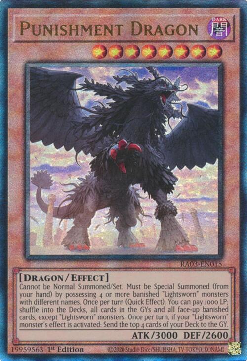 Punishment Dragon (UTR) [RA03-EN015] Ultimate Rare