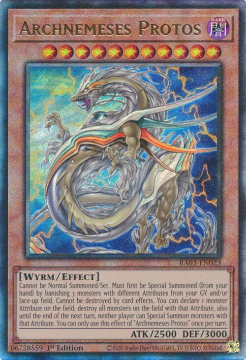 Archnemeses Protos (UTR) [RA03-EN023] Ultimate Rare