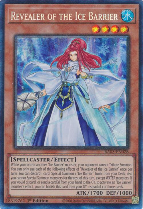 Revealer of the Ice Barrier (CR) [RA03-EN028] Collector's Rare