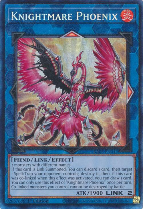 Knightmare Phoenix (CR) [RA03-EN042] Collector's Rare