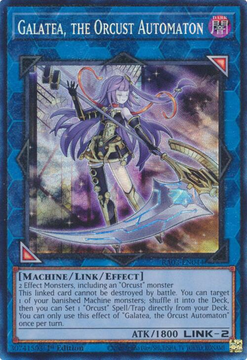 Galatea, the Orcust Automaton (CR) [RA03-EN044] Collector's Rare