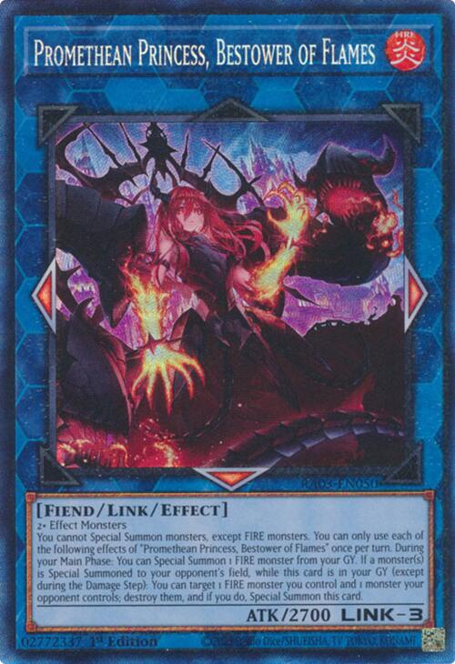 Promethean Princess, Bestower of Flames (CR) [RA03-EN050] Collector's Rare