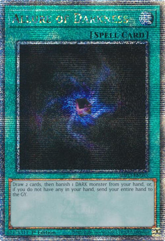 Allure of Darkness (Quarter Century Secret Rare) [RA03-EN055] Quarter Century Secret Rare 