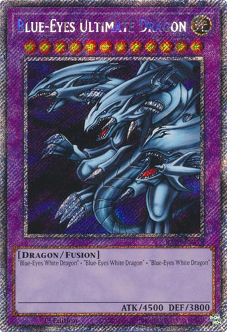 Blue-Eyes Ultimate Dragon (Platinum Secret Rare) [RA03-EN178] Platinum Secret Rare 