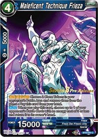 Maleficent Technique Frieza (BT8-035_PR) [Malicious Machinations Prerelease Promos] 