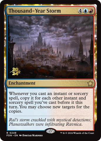 Thousand-Year Storm [Foundations Prerelease Promos] 