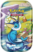 Scarlet &amp; Violet: Prismatic Evolutions Mini Tin (Vaporeon) 