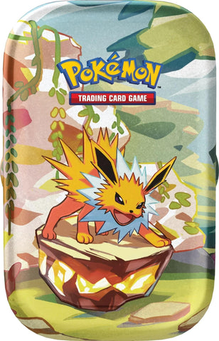 Scarlet &amp; Violet: Prismatic Evolutions Mini Tin (Jolteon) 