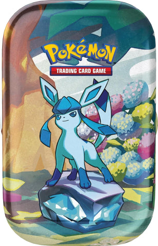 Scarlet &amp; Violet: Prismatic Evolutions Mini Tin (Glaceon) 