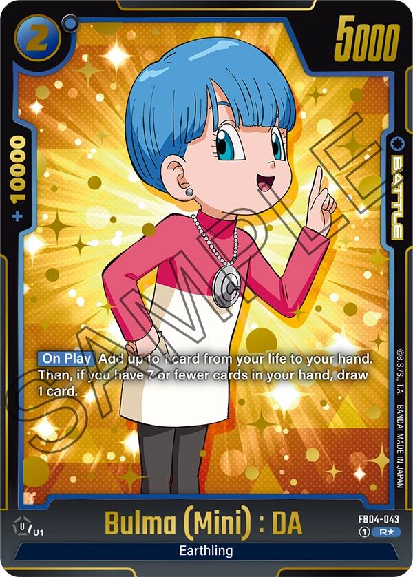 Bulma (Mini) : DA (Alternate Art) [Ultra Limit]