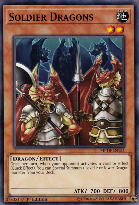 Soldier Dragons [MP18-EN121] Common 