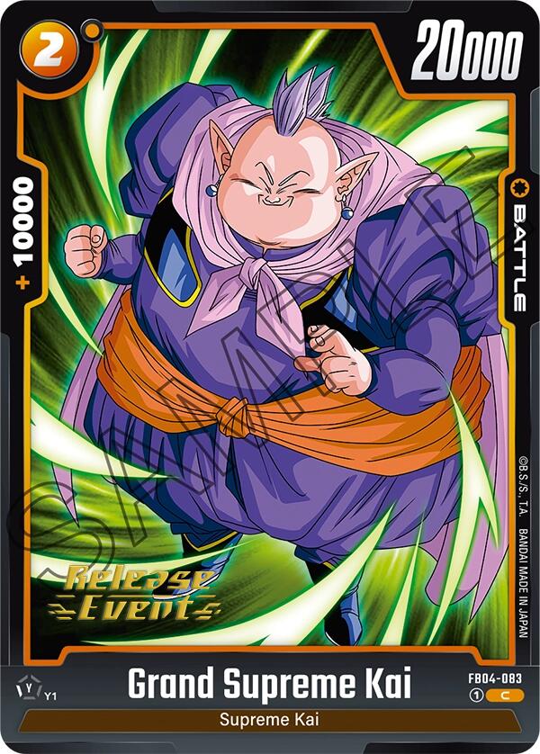 Grand Supreme Kai [Ultra Limit Release Event Cards]