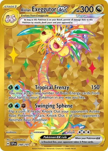 Alolan Exeggutor ex (248/191) [Scarlet &amp; Violet: Surging Sparks] 