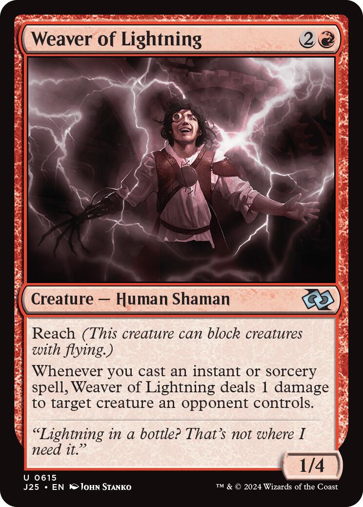 Weaver of Lightning [Foundations Jumpstart] 