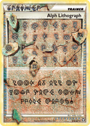 Alph Lithograph (103/102) [HeartGold &amp; SoulSilver: Triumphant] 