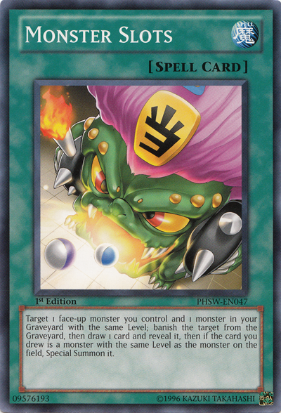 Monster Slots [PHSW-EN047] Common 