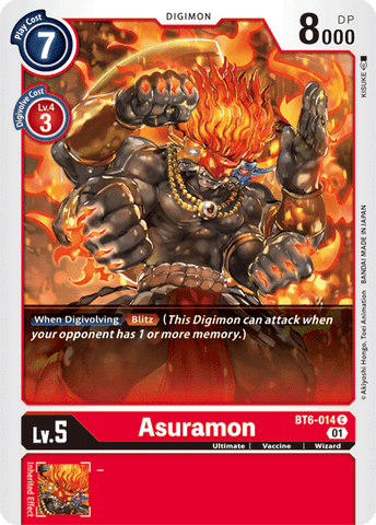 Asuramon [BT6-014] [Double Diamond] 