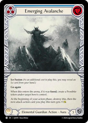 Emerging Avalanche (Blue) [AJV019] (Armory Deck: Jarl Vetreidi) 