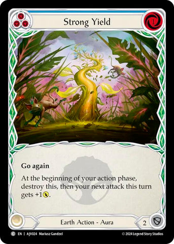 Strong Yield (Blue) [AJC024] (Armory Deck: Jarl Vetreidi) 