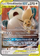 Eevee &amp; Snorlax GX (120/181) [Sun &amp; Moon: Team Up] 
