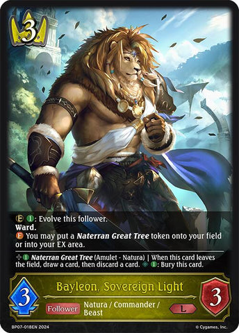 Bayleon, Sovereign Light (BP07-018EN) [BP07: Verdant Steel] 