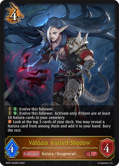 Valdain, Cursed Shadow (BP07-052EN) [BP07: Verdant Steel] 