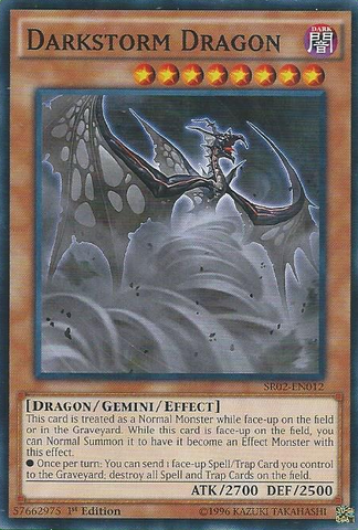 Darkstorm Dragon [SR02-EN012] Common 