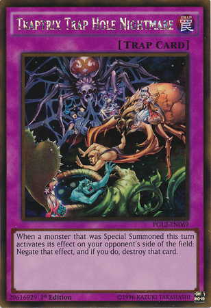 Traptrix Trap Hole Nightmare [PGL2-EN069] Gold Rare 