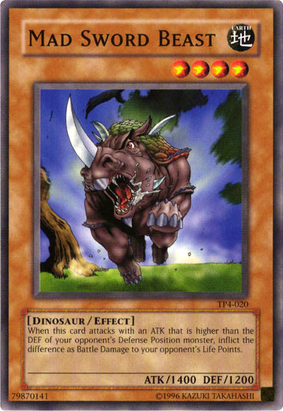 Mad Sword Beast [TP4-020] Common 