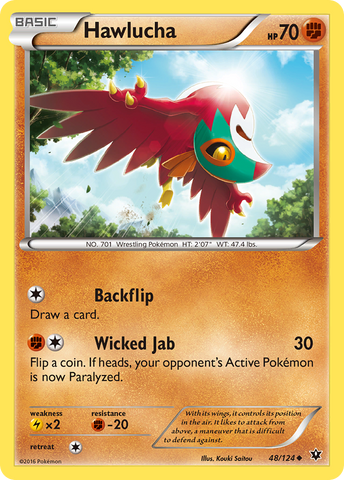 Hawlucha (48/124) [XY: Fates Collide] 