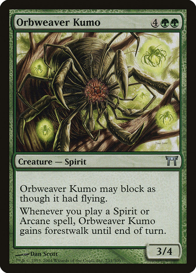 Orbweaver Kumo [Champions of Kamigawa] 