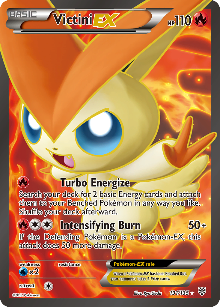 Victini EX (131/135) [Black &amp; White: Plasma Storm] 