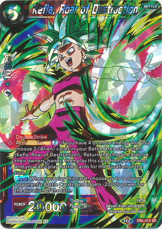 Kefla, Roar of Destruction (DB1-012) [Dragon Brawl] 