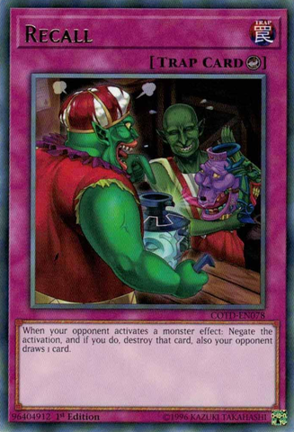 Recall [COTD-EN078] Rare 