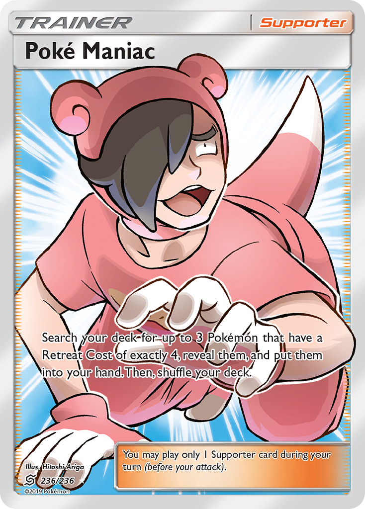 Poke Maniac (236/236) [Sun &amp; Moon: Unified Minds] 
