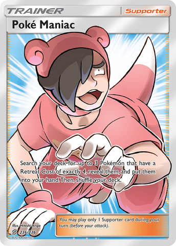 Poke Maniac (236/236) [Sun &amp; Moon: Unified Minds] 