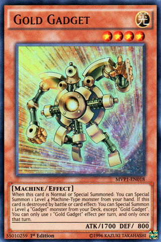 Gold Gadget [MVP1-EN018] Ultra Rare 